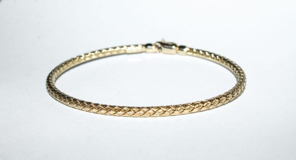 Braided Yellow Gold bracelet