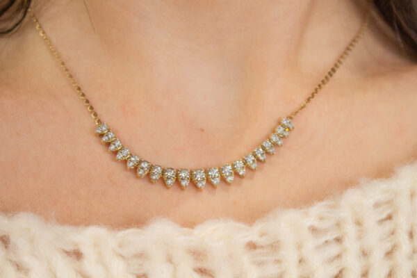 Diamond Spike Necklace - Image 2
