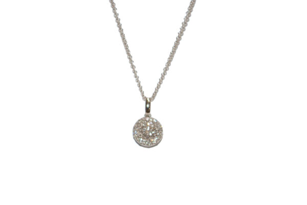 Cluster Diamond Necklace